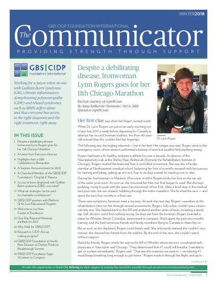 The Communicator, Winter 2018