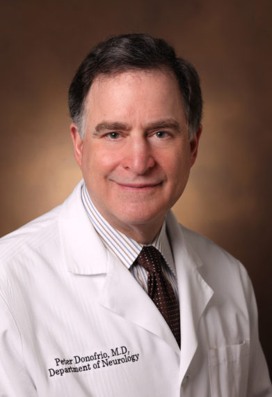 Peter Donofrio, M.D. Neurology Vanderbilt University Medical Center photo: Anne Rayner; VU