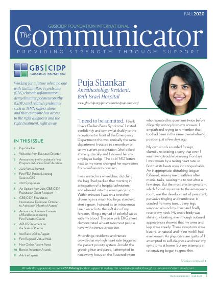 The Communicator, Fall 2020