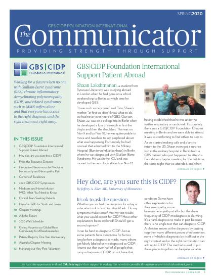 The Communicator, Spring 2020