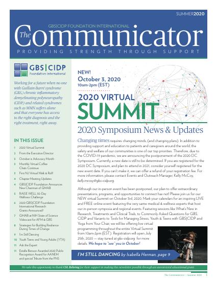 The Communicator, Summer 2020