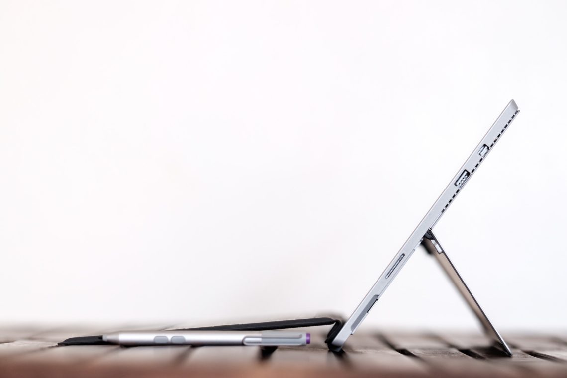 computer and keyboard